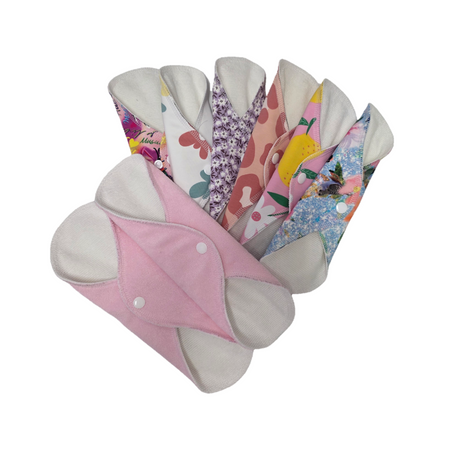 Paket menstrualnih platnenih uložaka za slabije obilnu menstruaciju