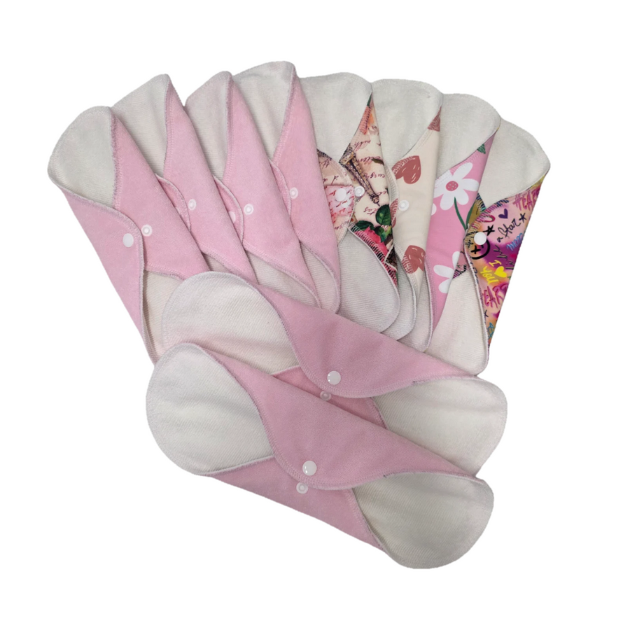 Paket menstrualnih platnenih uložaka za srednje obilnu menstruaciju