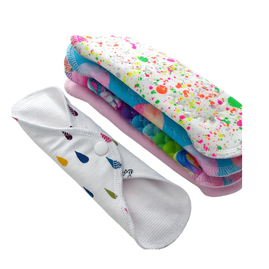 Paket platnenih uložaka za 1. menstruaciju