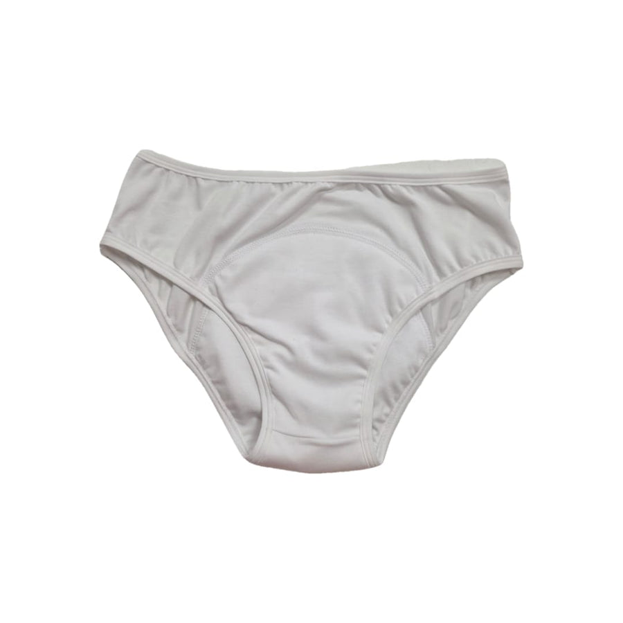 Menstrualne gaćice Sweetmess, bijela – prednja strana